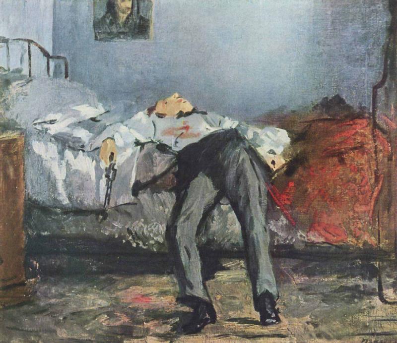 Edouard Manet Le Suicide oil painting picture